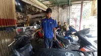 Usai Banjir Bandang di Bandar Lampung, Bengkel Motor Diserbu Warga