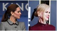 Kate Middleton-Nicole Kidman. (PAUL ELLIS / AFP FRAZER HARRISON / GETTY IMAGES NORTH AMERICA / AFP/Asnida Riani)