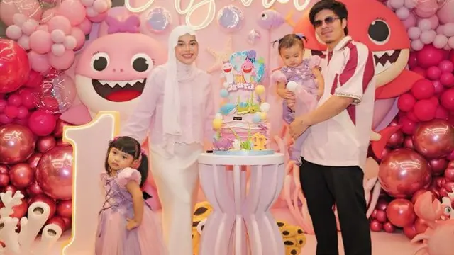 Pesta Ulang Tahun Putri Kedua Aurel Hermansyah. [@aurelie.hermansyah]