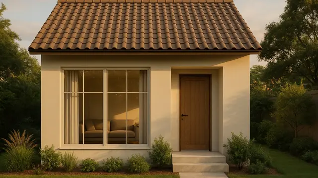 Rumah Sederhana Minimalis 9x6 Atap Genteng