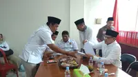 KPU Kota Tangerang melakukan verifikasi faktual partai politik (Liputan6.com/ Pramita Tristiawati)