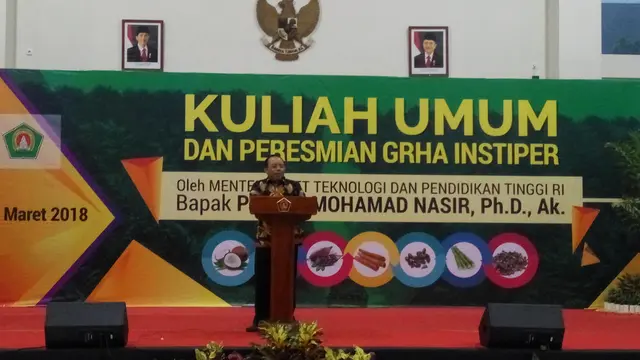 Menristekdikti Mohamad Nasir