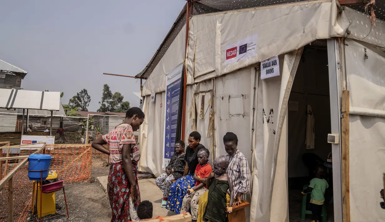 Kongo mempunyai sebagian besar kasus mpox dan saat ini membutuhkan tiga juta dosis vaksin. (AP Photo/Moses Sawasawa)