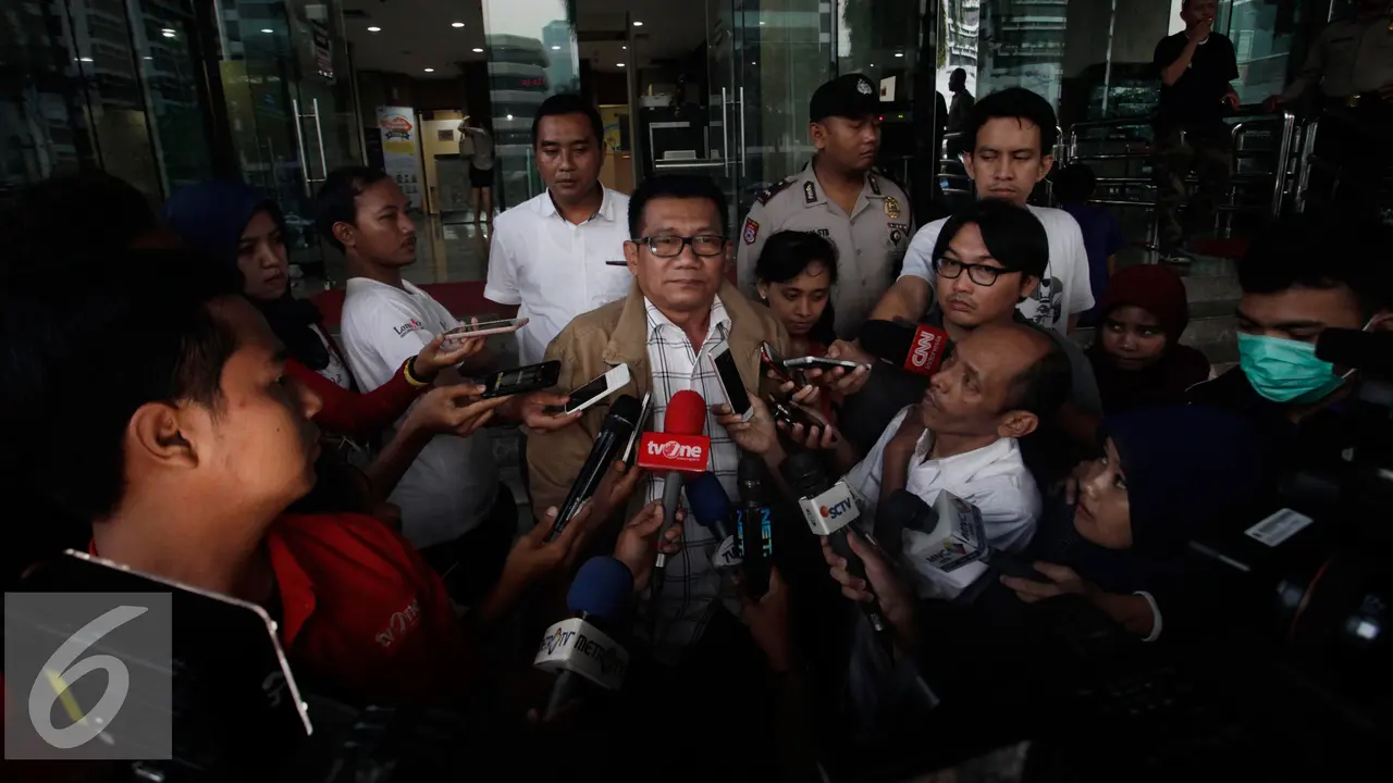 Agun Gunandjar menjawab soal dugaan korupsi e-KTP
