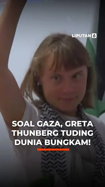 Soal Gaza, Greta Thunberg Tuding Dunia Bungkam