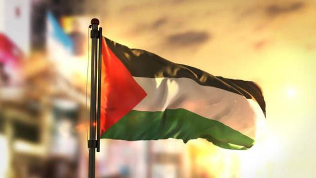 Ilustrasi bendera Palestina