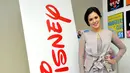 Penyanyi cantik, Raisa Andriana saat ditemui di kantor PT Walt Disney Indonesia, Jakarta, Rabu (18/2/2015). (Liputan6.com/Panji Diksana)