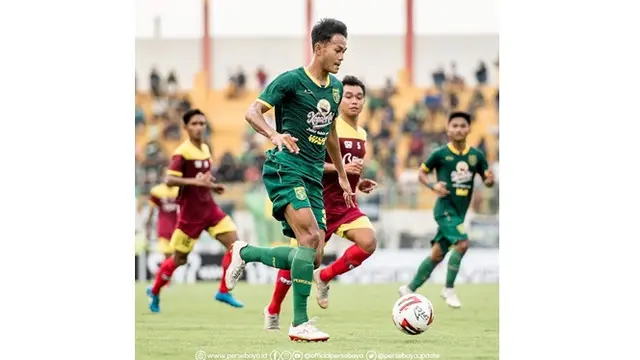 5 Aksi Pemain Muda Persebaya di Laga Melawan Persik Kediri, Asah Percaya Diri