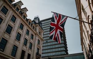 Ilustrasi bendera Inggris (unsplash)