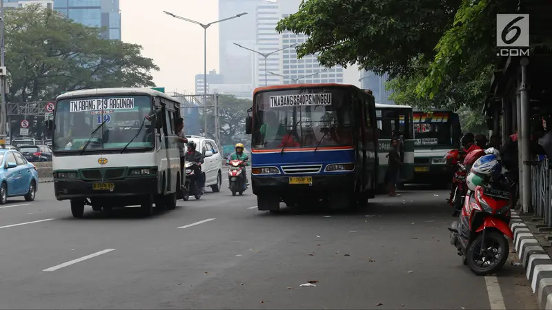 Kopaja dan Metromini Dilarang Melintasi Jalan Protokol Selama Asian Games 2018