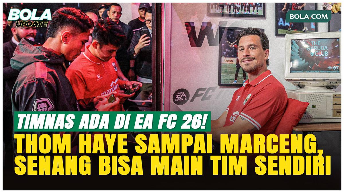 Thom Haye hingga Witan Sulaeman Sambut Baik Timnas Indonesia Hadir di FC 26!