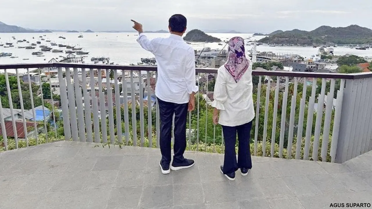 Potret Romantis Jokowi dan Iriana Berkunjung ke Bali dan NTT