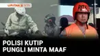 Seorang polisi menjalani pemeriksaan di Propam Polrestabes Medan, setelah videonya viral saat melakukan aksi pungli kepada wanita pengendara sepeda motor di Medan, Sumatra Utara. Usai diperiksa Propam, polisi itu akhirnya meminta maaf dan mengaku bar...