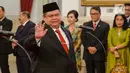 Kepala Badan Pengawasan Keuangan dan Pembangunan (BPKP) Muhammad Yusuf Ateh bersiap dilantik di Istana Negara, Jakarta, Rabu (5/2/2020). Presiden Joko Widodo (Jokowi) resmi melantik Muhammad Yusuf Ateh sebagai Kepala BPKP. (Liputan6.com/Faizal Fanani)