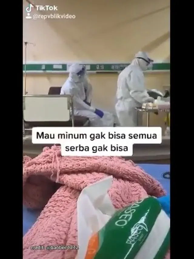 viral video tenaga medis saat bertugas