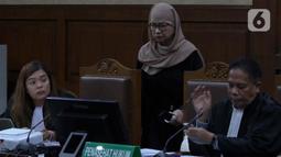 Sidang lanjutan kali ini menghadirkan dan mendengar keterangan saksi yang meringankan terdakwa. (Liputan6.com/Herman Zakharia)