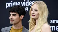 Hubungan Joe Jonas dan Sophie Turner baru berjalan satu tahun ketika keduanya memutuskan untuk bertunangan. (Frazer Harrison / GETTY IMAGES NORTH AMERICA / Getty Images via AFP)