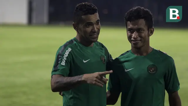Latihan Timnas Indonesia