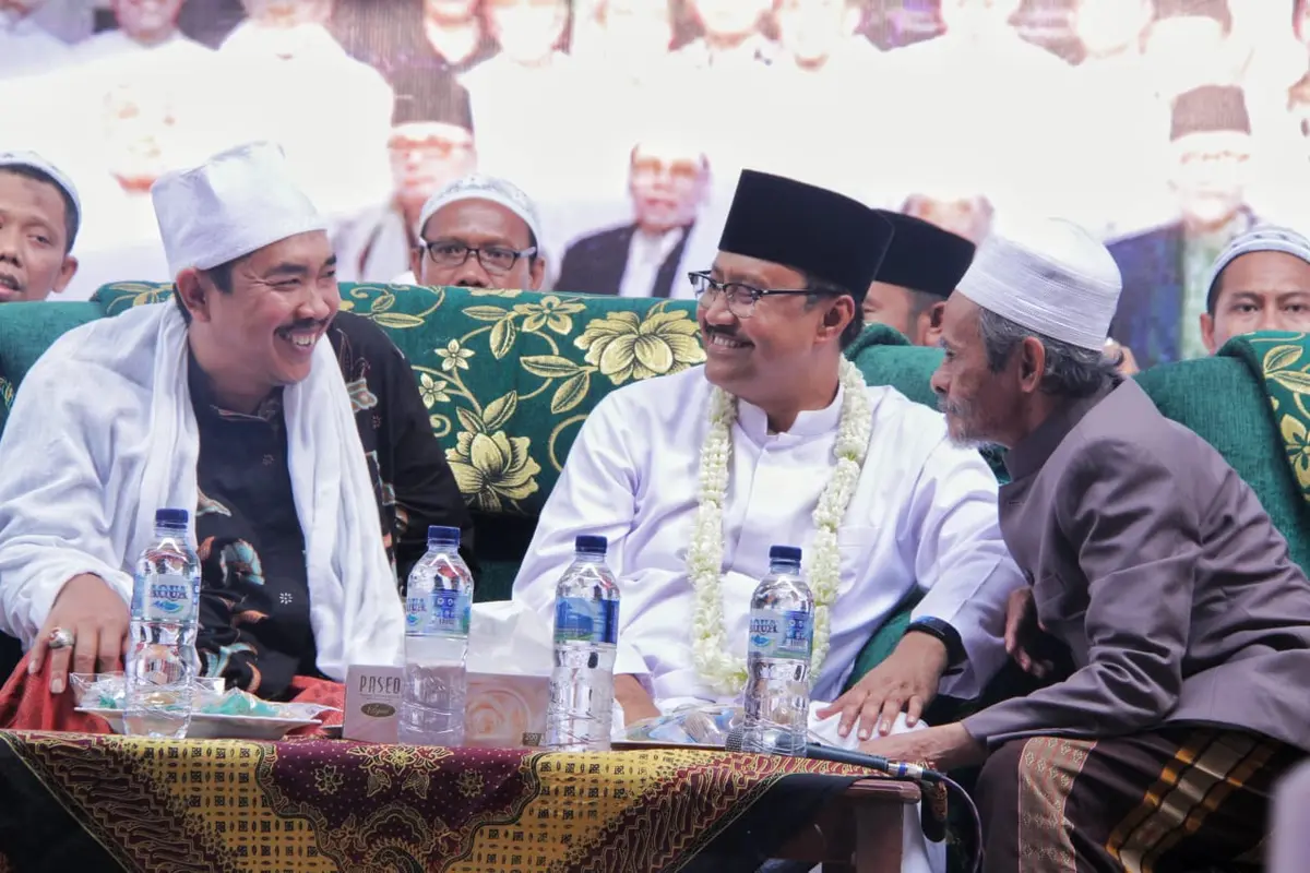 Ikrar Relawan Gus Ipul-Puti Sapu Jagat untul Pilkada Jatim 2018