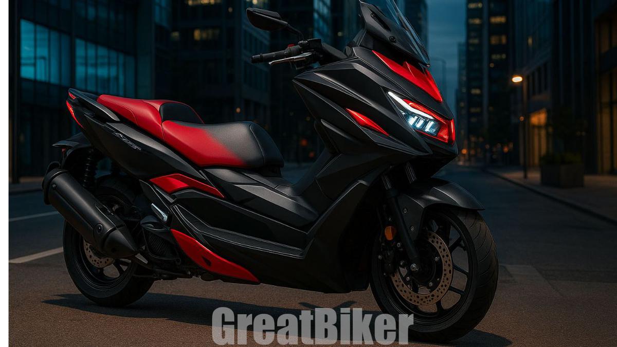 Tampang Garang Suzuki Burgman 350, Yamaha XMAX Lewat?