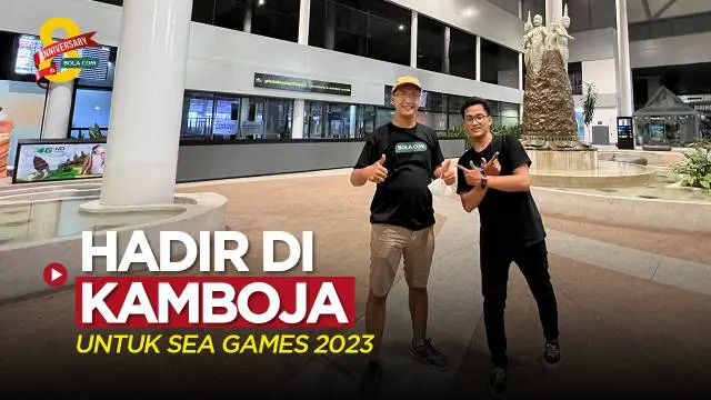 Berita video Vlog Bola kali ini tentang perjalanan dua jurnalis Bola.com, Gregah Nurikhsani dan Abdul Aziz, ke Phnom Penh, Kamboja, untuk meliput SEA Games 2023.