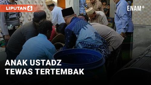 VIDEO: Diduga Tertembak Senjata Polisi, Putra Ustadz Buya Arrazy Meninggal Dunia