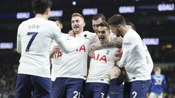 Tottenham Hotspur berada diurutan keenam sebagai klub dengan pengeluaran terbesar untuk gaji pemain. Manajemen The Lilywhites harus mengeluarkan dana sebesar 355 Juta Pounds atau Rp3,89 Triliun Per Tahun untuk upah para pasukan Antonio Conte. (AP/Ian Walton)