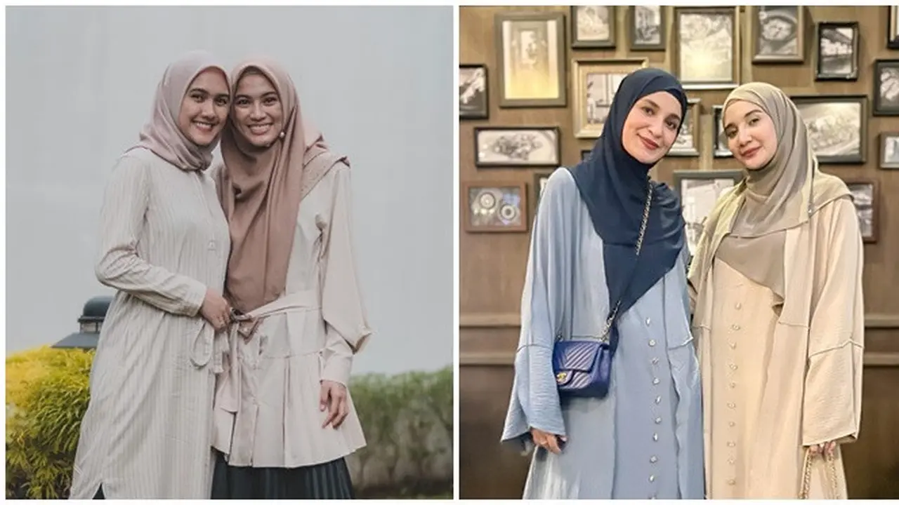 Potret 6 Kakak Adik Artis yang Kini Sama-Sama Berhijab, Putuskan Berhijrah