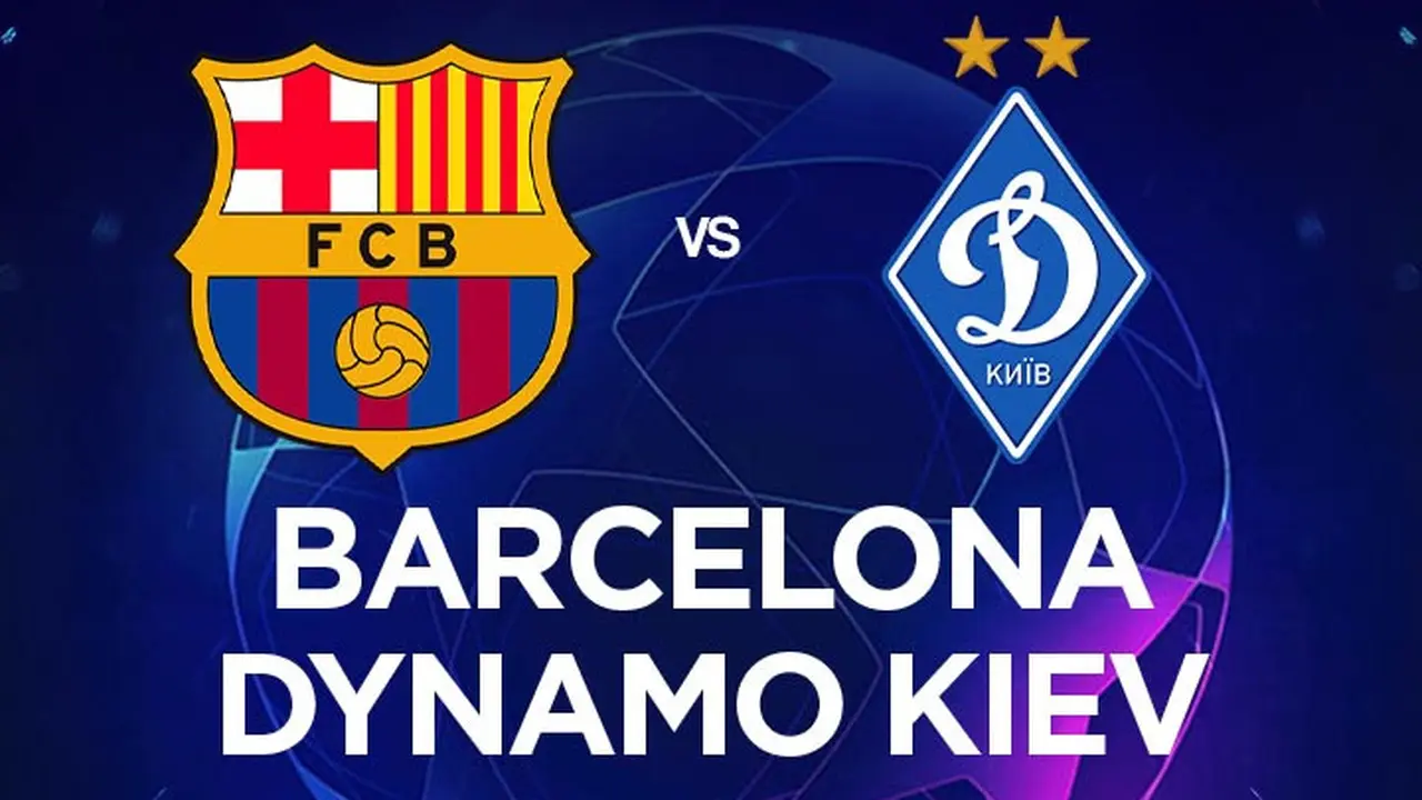 Liga Champions - Barcelona Vs Dynamo Kiev