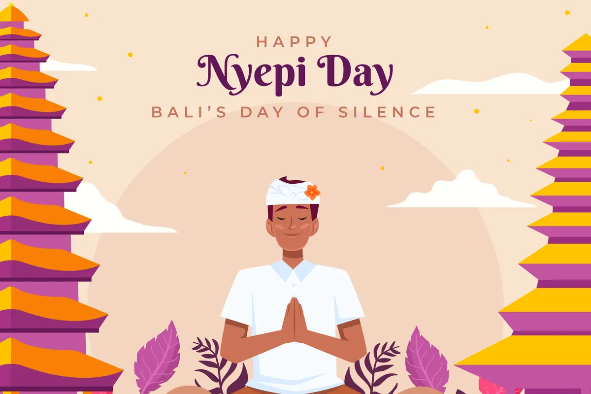 Ilustrasi Hari Raya Nyepi