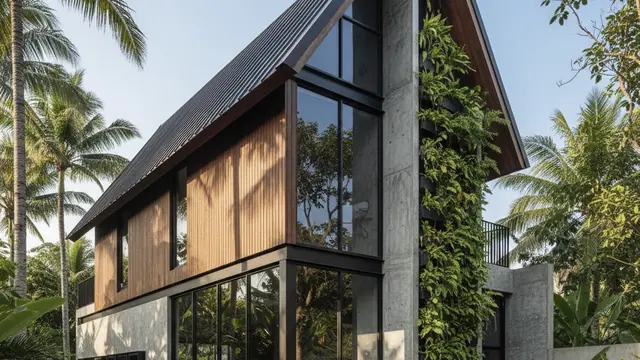 Desain Rumah Tropis Modern yang Cocok di Iklim Indonesia. Gemini