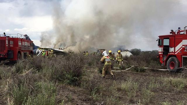 Pesawat Jatuh Selepas Lepas Landas di Meksiko