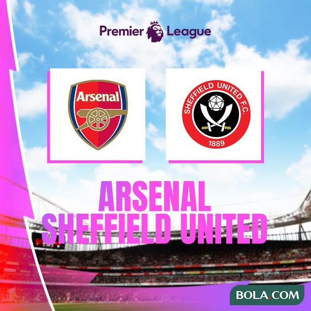 Liga Inggris - Arsenal Vs Sheffield United