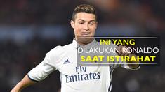 Video tingkah laku Cristiano Ronaldo saat diistirahatkan Pelatih Real Madrid, Zinedine Zidane.