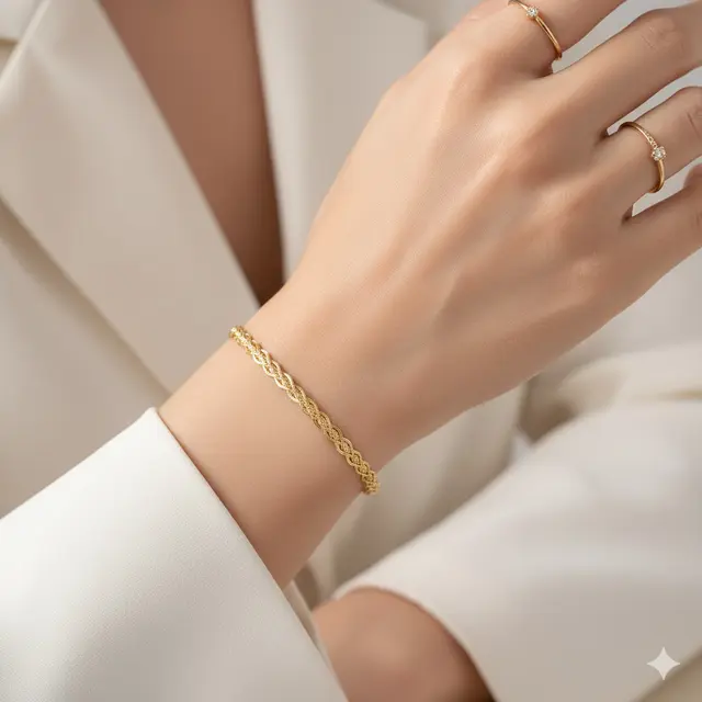 Gelang Emas Tipis Favorit Ibu-Ibu