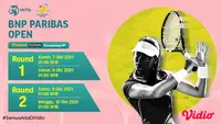 Jadwal dan Live Streaming WTA 1000 BNP Paribas Open di Vidio Pekan Ini. (Sumber : dok. vidio.com)