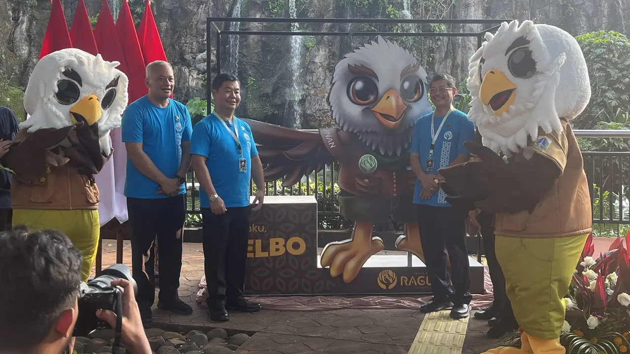 Taman Margasatwa Ragunan, Jakarta Selatan meluncurkan logo dan maskot baru (Liputan6.com/Winda Nelfira)