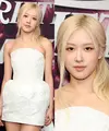 Tiba di karpet acara, Rosé BLACKPINK mencuri perhatian dengan tampilannya yang begitu elegan. Ia memilih gaun putih bernuansa clean dan modern, siluetnya sederhana namun tetap dramatis, menonjolkan aura regal yang selama ini melekat pada dirinya. [@thebpinksnews].