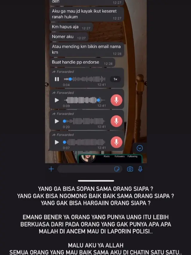 Unggahan Lolly putri Nikita Mirzani. (Foto: Dok. Instagram @1aurabd)