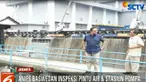 Sabtu siang, Anies mendatangi Pintu Air Flashing Ancol, Stasiun Pompa Air Marina, dan Stasiun Pompa Pasar Ikan, Pademangan, Jakarta Utara.