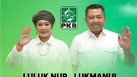 Pasangan Luluk-Lukman daftar Pilkada Jatim 2024. (Istimewa)