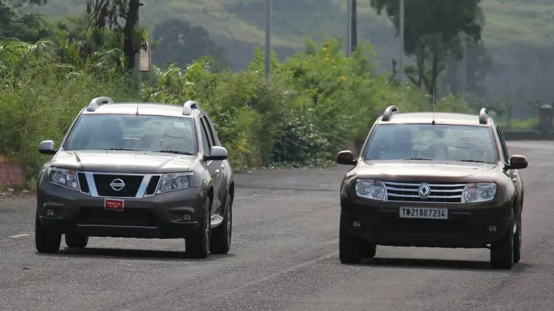 Nissan Terrano dan Renault Duster