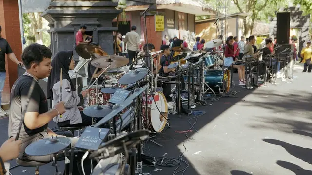 Nguber Drummer di Bojonegoro