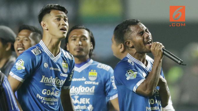 Persib Bandung. (Bola.com/M Iqbal Ichsan)