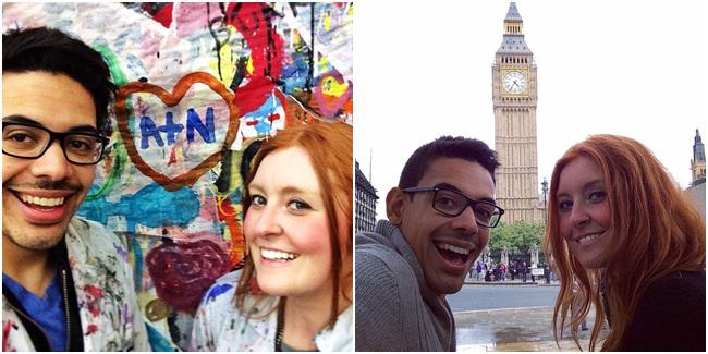 Andrew dan Nicole kini menjadi pasangan yang saling jatuh cinta karena sebuah 'like'. | Foto: copyright dailymail.co.uk