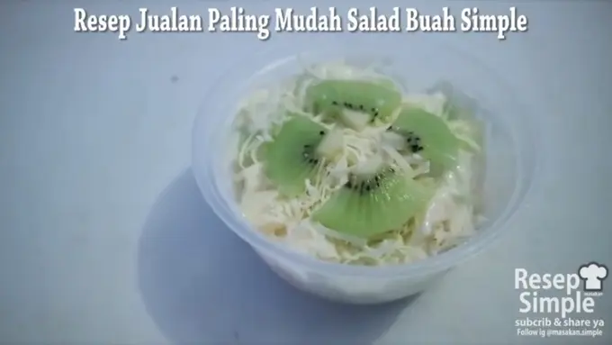 Resep Salad Buah Paling Mudah, Bisa Untuk Jualan Juga Loh! sumberfoto: Resep Masakan Simple