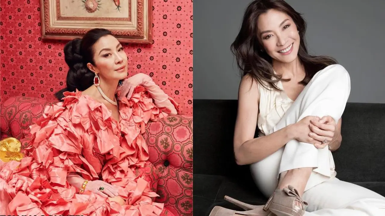 8 Potret Gaya Michelle Yeoh, Nenek Paling Modis dan Awet Muda di Usia 60 Tahun