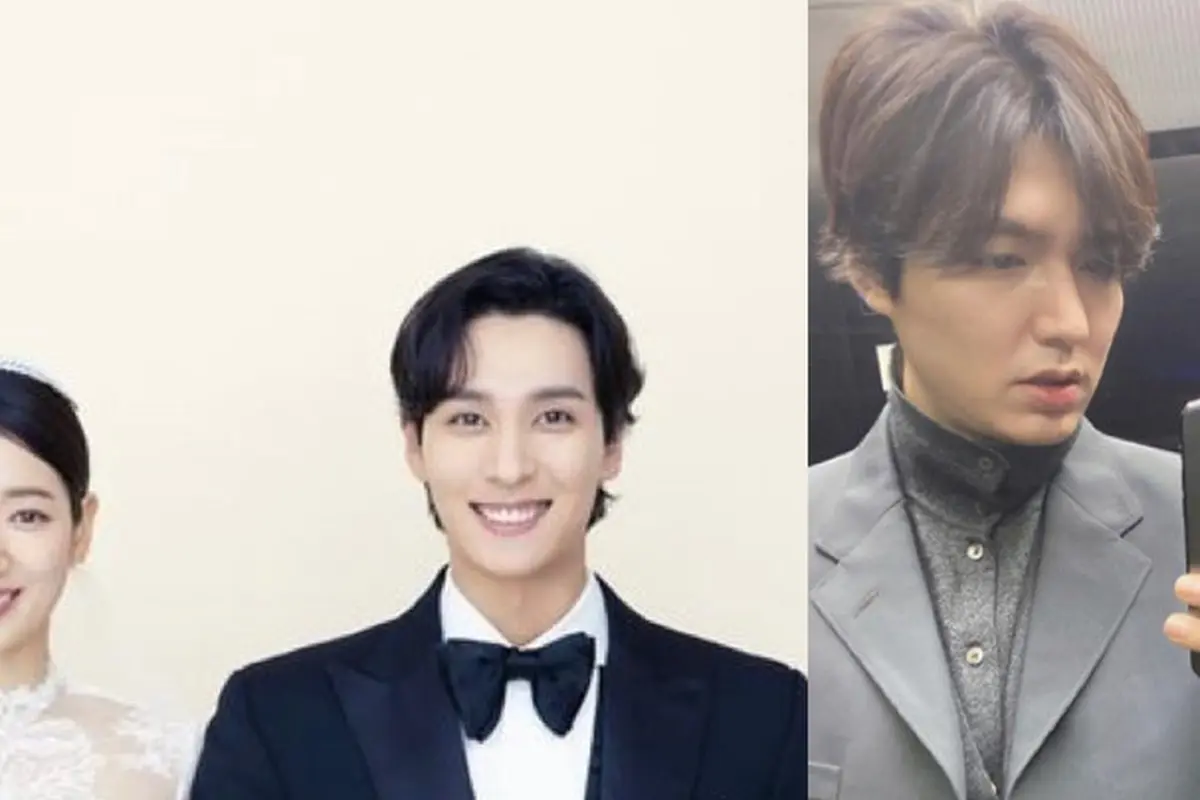 Gaya busana tamu pernikahan Park Shin Hye dan Choi Tae Joon, kompak kenakan baju warna hitam