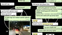 6 Chat Pacar Ketahuan Selingkuh Ini Bikin Nyesek (sumber: Twitter.com/flutulang__)