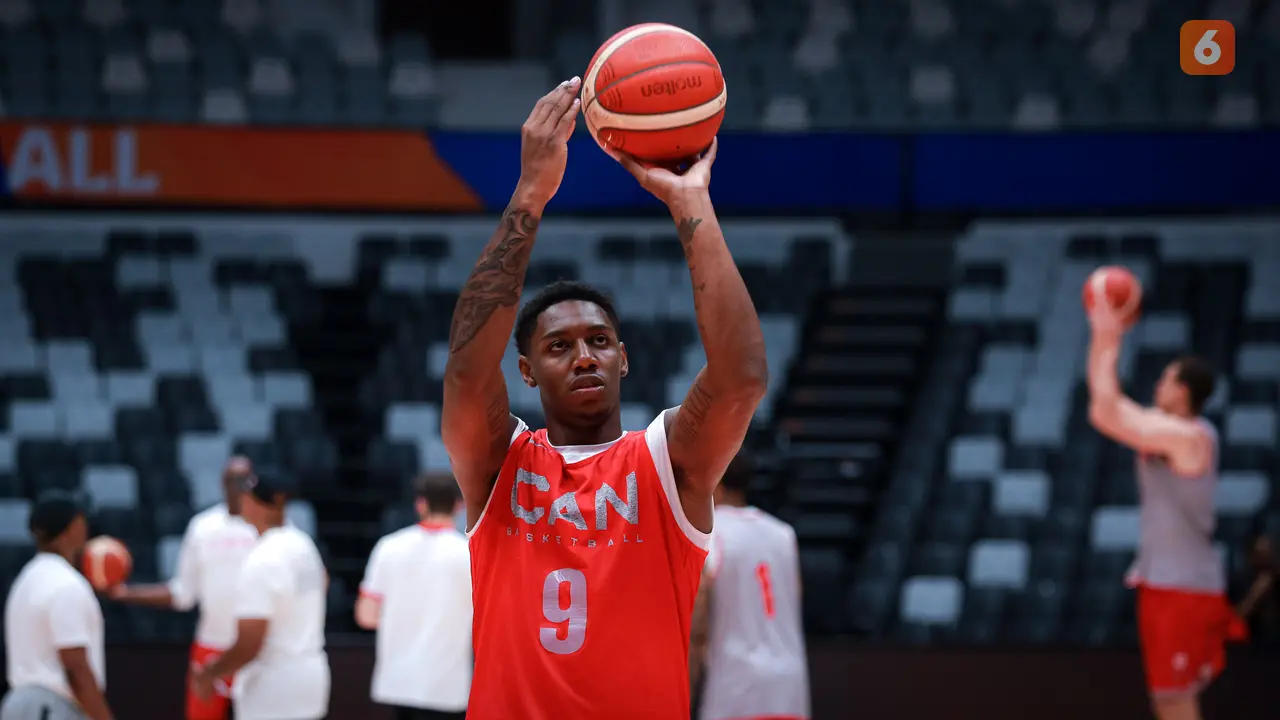 Foto: Dihuni Skuad Bertabur Bintang NBA, Begini Potret Latihan Timnas Basket Kanada Jelang Bentrok dengan Prancis di Piala Dunia FIBA 2023